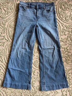 American Eagle Outfitters Light Blue Flare Jeans